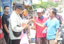 Pemuda Muhammadiyah Kab. Bekasi Berbagi Masker Gratis