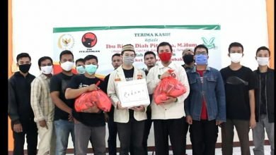 Rieke “Oneng” salurkan Bantuan melalui Pemuda Muhammadiyah Kab.Bekasi.