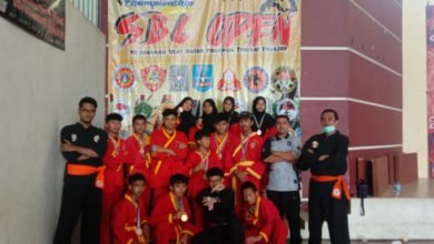 Tim Tapak Suci Pesantren At-Tajdid Borong 7 Emas di Kejuaraan Silat Banjar Championship