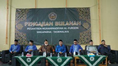 Kuatkan Tali Silaturahmi, Pesantren Muhammadiyah Al-Furqon Tasikmalaya Adakan Pengajian Bulanan