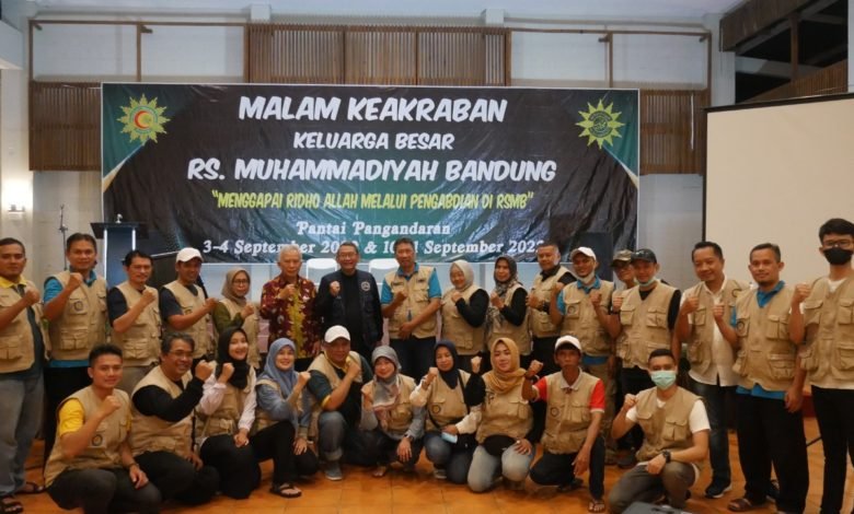 Perkuat Rasa Solidaritas, Rumah Sakit Muhammadiyah Bandung Mengadakan Family Gathering ke Pangandaran