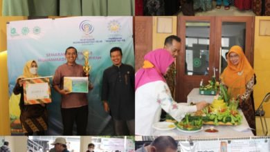 Masjid Raya Mujahidin Bandung Semarakan Muktamar dengan Mengadakan Lomba Tumpeng