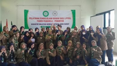 Hizbul Wathan UMBARA Ikut Pelatihan Pengelolaan Pandu Penghela dan Penuntun Dewan Sugli 2023