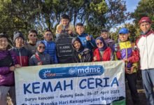 HKB DI GUNUNG GEDE, MDMC KAB BOGOR PELAJARI KEARFIAN LOKAL KESIAGAAN BENCANA