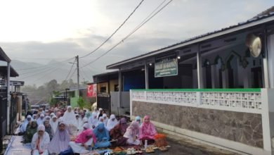 Dihadiri Camat Hingga Banser, Shalat Ied Muhammadiyah Rajapolah Berjalan Lancar