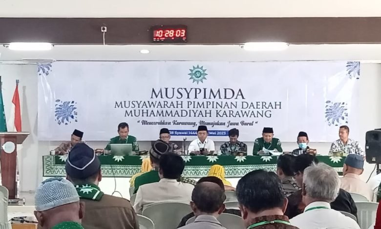 Muhammadiyah Karawang Selenggarakan Musypimda