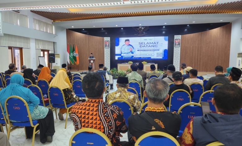 Raker Tim Pemenangan DPD RI Dapil DIY, Muhammadiyah DIY Mantapkan Pencalonan Syauqi Soeratno Sebagai Calon Senator DIY