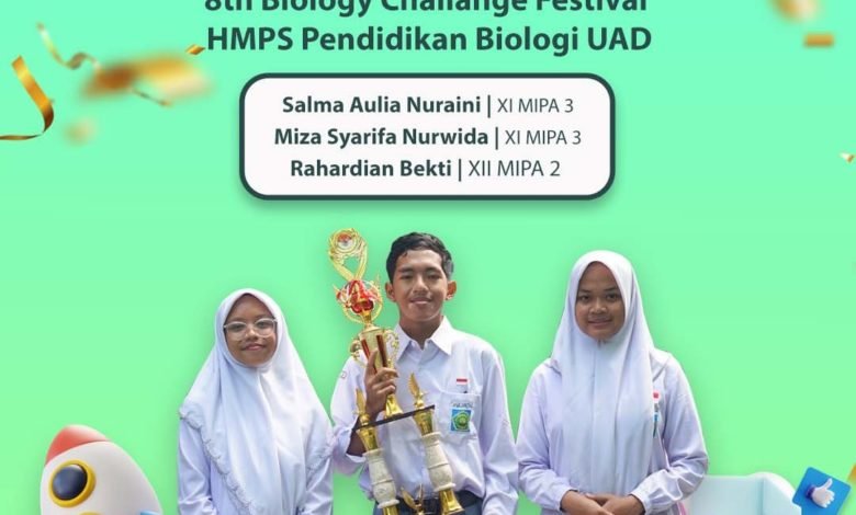 TIM KIR SMA MUHAMMADIYAH 3 YOGYAKARTA JUARA III LKIR TINGKAT NASIONAL