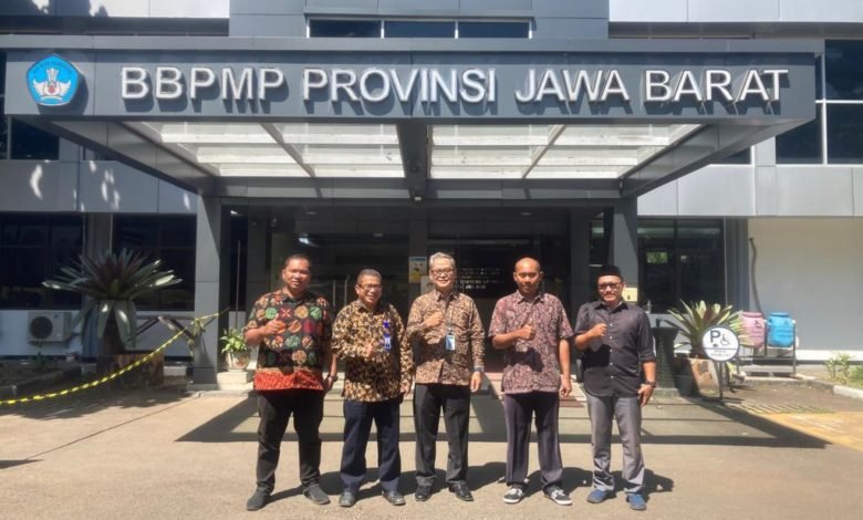 Majelis Dikdasmen PNF PDM Sumedang Kunjungi BBPMP Jabar Jalin Kerjasama