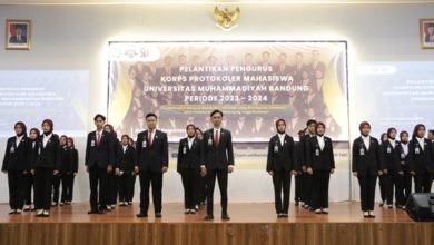 Korps Protokoler Mahasiswa UM Bandung Periode 2023-2024 Resmi Dilantik