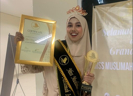 Mahasiswa KPI UM Bandung Jadi Finalis dan Top 10 Winner Miss Muslimah Indonesia