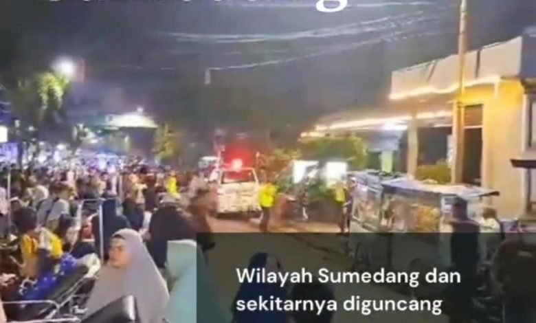 MDMC Kabupaten Sumedang Membuka Poskor Bantu Korban Bencana Gempa Sumedang