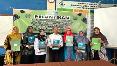 Spektakuler, 7 Kepala Sekolah dan Madrasah Muhammadiyah Sumedang Resmi Dilantik