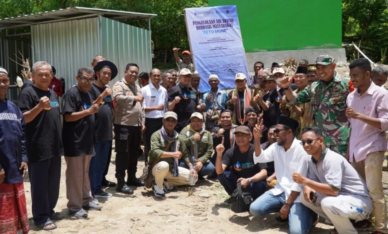 Muhammadiyah Hadirkan Air Bersih untuk Masyarakat Desa Tliu di NTT