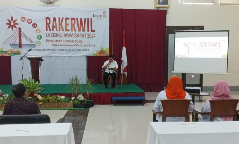 Lazismu Jabar Sukses Laksanakan Rakerwil, Ketua PWM Jabar: Warga Muhammadiyah Tidak Takwa Kalau Tidak Pakai Lazismu