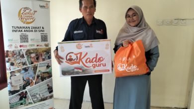 Lazismu Salurkan 500 Paket Kado Ramadhan Untuk Da’i, Guru, Dhuafa dan Anak Yatim di Kabupaten Tasikmalaya