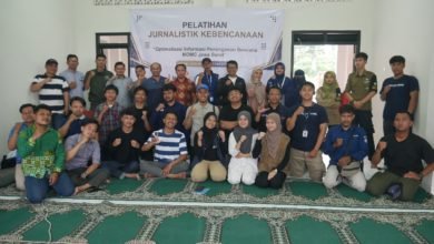 Relawan Kebencanaan Muhammadiyah Wilayah Barat Ikuti Pelatihan Jurnalistik