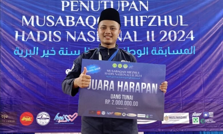 Mahasiswa Prodi HKI UM Bandung Jadi Juara Musabaqah Hifzhul Hadis Tingkat Nasional