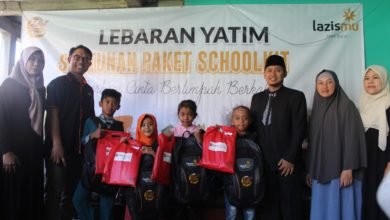 Lazismu Jabar Bersama Rumah Amal Mabasa Berbagi Perlengkapan Sekolah Untuk Anak Yatim dan Dhuafa