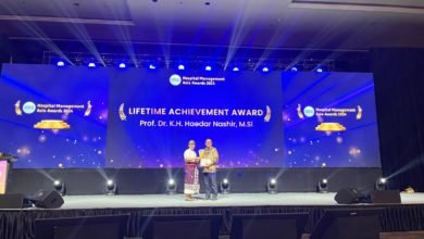 Haedar Nashir Dianugerahi Lifetime Achievement Award dari Hospital Management Asia Awards