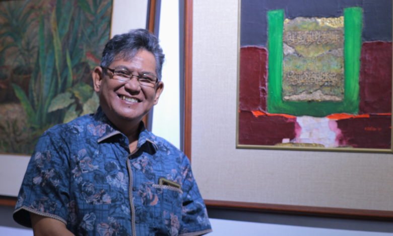 Ketua PWM Jabar Pamerkan Karya Seni Bersejarah di Unity Art Project Bandung