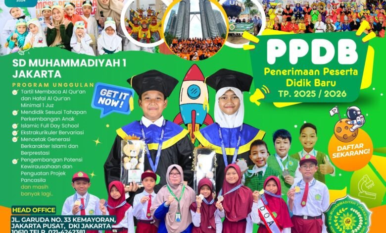 Resmi! PPDB tahun ajaran 2025-2026 SD Mutu Jakarta Dibuka, Daftar Segera!