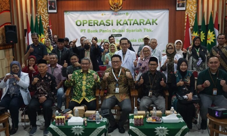 RS Muhammadiyah Bandung Bersama Panin Dubai Menyelenggarakan Bakti Sosial Operasi Katarak Gratis