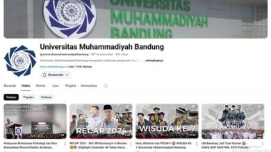 Inilah 10 Kanal YouTube Kampus Swasta di Bandung Dengan Subscriber Terbanyak