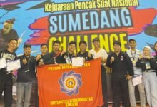 Atlet Tapak Suci UM Bandung Raih Prestasi di Kejuaraan Silat Tingkat Nasional