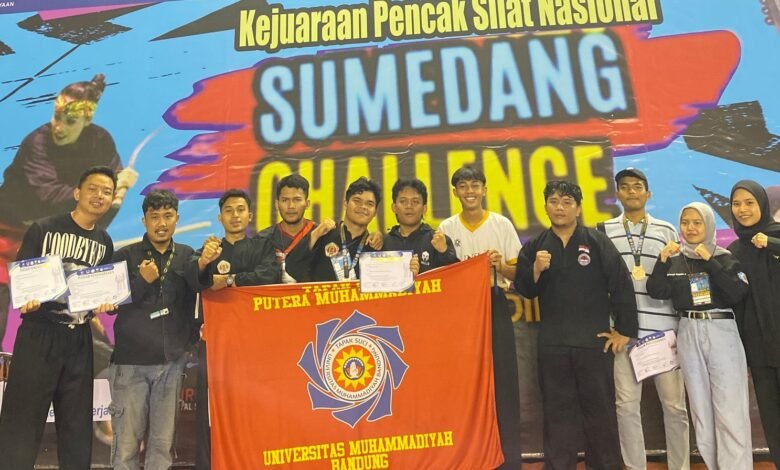 Atlet Tapak Suci UM Bandung Raih Prestasi di Kejuaraan Silat Tingkat Nasional