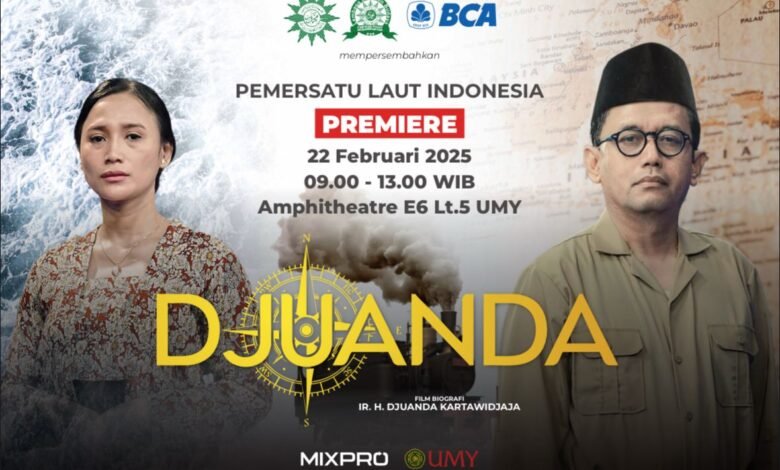 Setelah “Sang Pencerah”, Muhamamdiyah Luncurkan Film “Djuanda: Pemersatu Laut Indonesia”