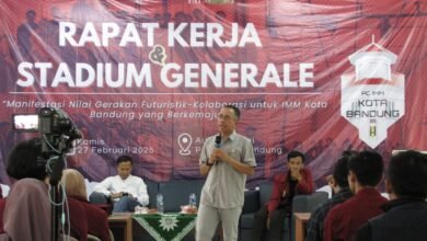 IMM Kota Bandung Gelar Rapat Kerja dan Stadium Generale, Fokus pada Kolaborasi Futuristik