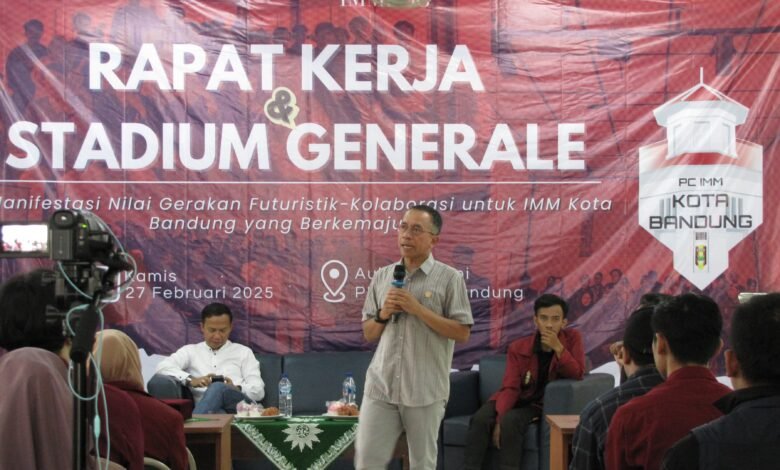 IMM Kota Bandung Gelar Rapat Kerja dan Stadium Generale, Fokus pada Kolaborasi Futuristik