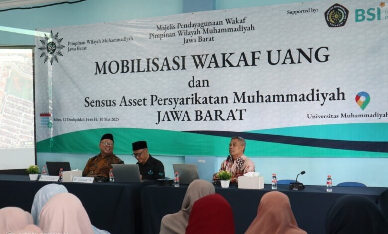 Majelis Wakaf PWM Jawa Barat Selenggarakan Workshop Gerakan Wakaf Uang Regional 4 Majelis Wakaf PWM Jawa Barat Selenggarakan Workshop Gerakan Wakaf Uang Regional 4