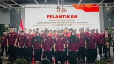 DPD Ikatan Mahasiswa Muhammadiyah Jawa Barat Resmikan Pengurus Baru Periode 2025-2027