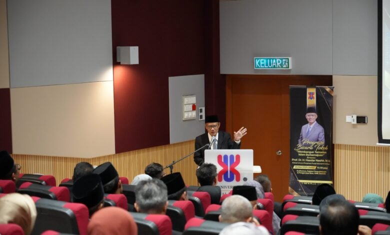 Di Hadapan Akademisi Malaysia, Haedar Nashir Ajak Rekonstruksi Kembali Kejayaan Islam Di Hadapan Akademisi Malaysia, Haedar Nashir Ajak Rekonstruksi Kembali Kejayaan Islam