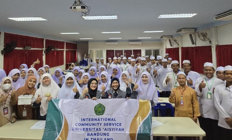 Unisa Bandung Edukasi Siswa Thailand tentang Empati dan Dukungan Sebaya