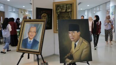 Ikut Meriahkan Milad UM Bandung, LSBO PWM Jabar Gelar Pameran Lukisan