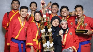 Atlet Tapak Suci Putera UM Bandung Sabet Medali dan Gelar Bergengsi di Kejurnas Pencak Silat