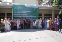 Mantan Ketua Umum PP Muhammadiyah, Prof Din Syamsudin Resmikan Gedung Baru UNISA Bandung