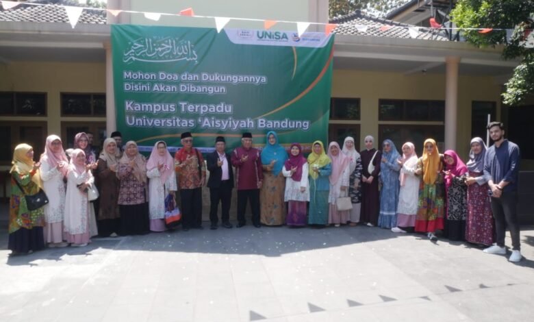 Mantan Ketua Umum PP Muhammadiyah, Prof Din Syamsudin Resmikan Gedung Baru UNISA Bandung