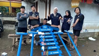 Plang Peruraian Sampah, Cara Kreatif Mahasiswa UM Bandung Bangun Kesadaran Warga