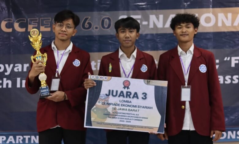 Delegasi UM Bandung Ukir Prestasi di Lomba Ekonomi Syariah Tingkat Jabar Delegasi UM Bandung Ukir Prestasi di Lomba Ekonomi Syariah Tingkat Jabar